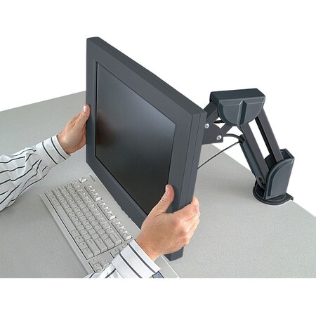 Kensington Flat Panel Desk Mount Arm Black K60106